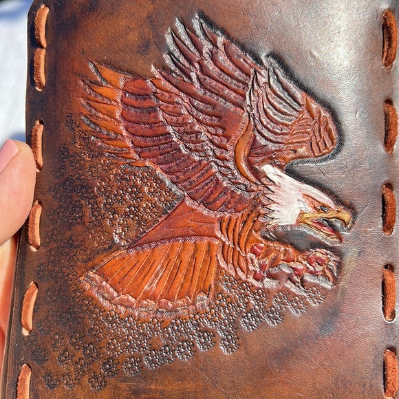 Leather Eagle bag. 🦅 - Picture 8 of 16